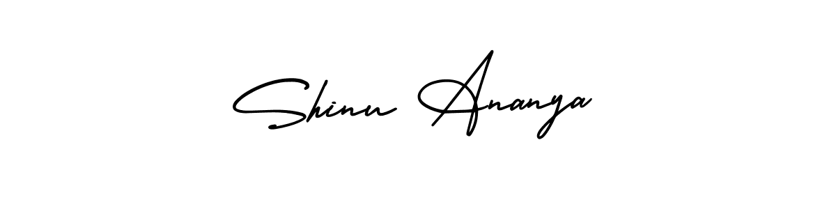 Also You can easily find your signature by using the search form. We will create Shinu Ananya name handwritten signature images for you free of cost using AmerikaSignatureDemo-Regular sign style. Shinu Ananya signature style 3 images and pictures png