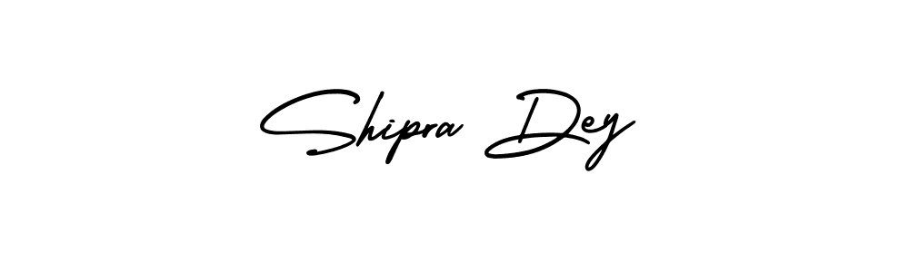 Make a short Shipra Dey signature style. Manage your documents anywhere anytime using AmerikaSignatureDemo-Regular. Create and add eSignatures, submit forms, share and send files easily. Shipra Dey signature style 3 images and pictures png