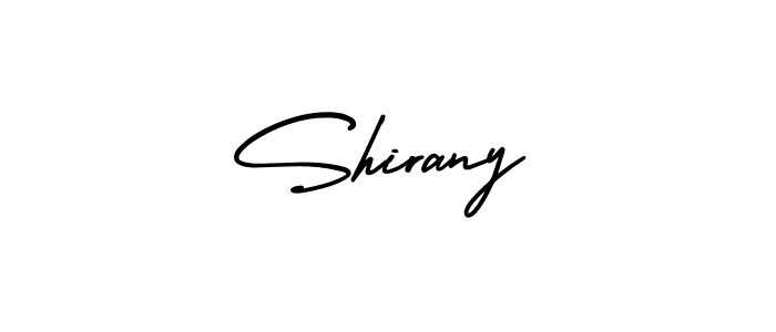 It looks lik you need a new signature style for name Shirany. Design unique handwritten (AmerikaSignatureDemo-Regular) signature with our free signature maker in just a few clicks. Shirany signature style 3 images and pictures png