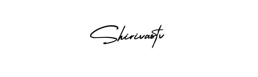 Shirivastv stylish signature style. Best Handwritten Sign (AmerikaSignatureDemo-Regular) for my name. Handwritten Signature Collection Ideas for my name Shirivastv. Shirivastv signature style 3 images and pictures png