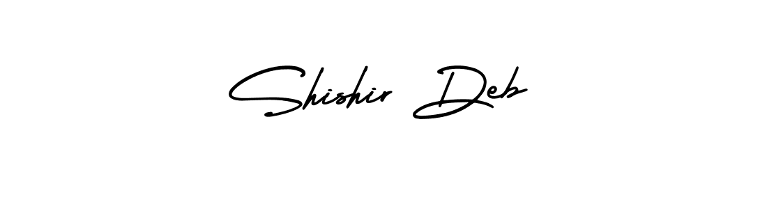 Make a beautiful signature design for name Shishir Deb. Use this online signature maker to create a handwritten signature for free. Shishir Deb signature style 3 images and pictures png