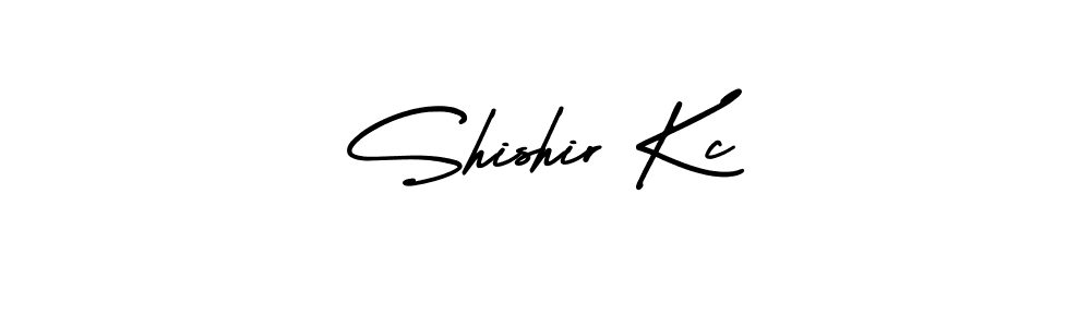 Use a signature maker to create a handwritten signature online. With this signature software, you can design (AmerikaSignatureDemo-Regular) your own signature for name Shishir Kc. Shishir Kc signature style 3 images and pictures png