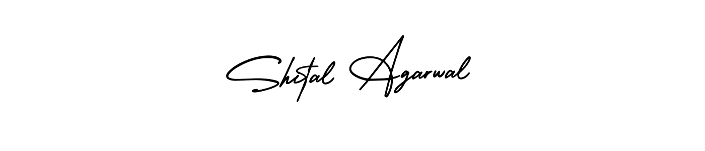 Make a beautiful signature design for name Shital Agarwal. With this signature (AmerikaSignatureDemo-Regular) style, you can create a handwritten signature for free. Shital Agarwal signature style 3 images and pictures png