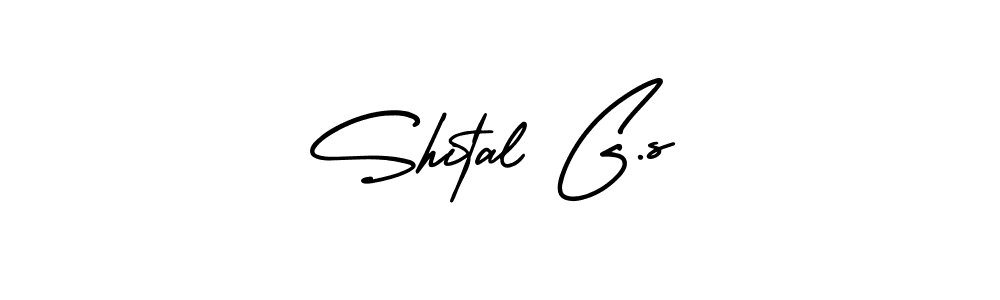 Also You can easily find your signature by using the search form. We will create Shital G.s name handwritten signature images for you free of cost using AmerikaSignatureDemo-Regular sign style. Shital G.s signature style 3 images and pictures png