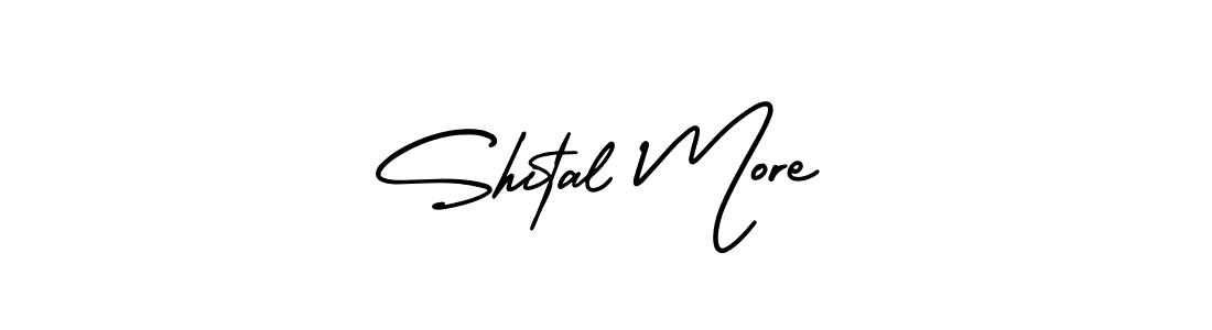 if you are searching for the best signature style for your name Shital More. so please give up your signature search. here we have designed multiple signature styles  using AmerikaSignatureDemo-Regular. Shital More signature style 3 images and pictures png