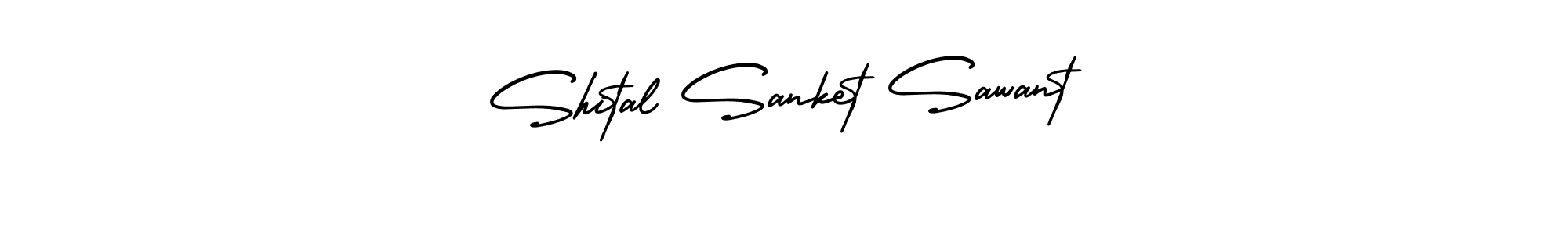 How to make Shital Sanket Sawant signature? AmerikaSignatureDemo-Regular is a professional autograph style. Create handwritten signature for Shital Sanket Sawant name. Shital Sanket Sawant signature style 3 images and pictures png