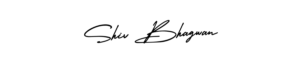 Use a signature maker to create a handwritten signature online. With this signature software, you can design (AmerikaSignatureDemo-Regular) your own signature for name Shiv Bhagwan. Shiv Bhagwan signature style 3 images and pictures png