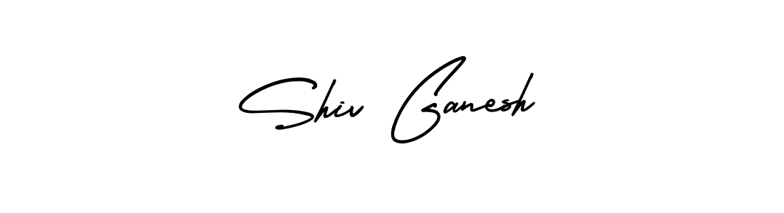 Make a beautiful signature design for name Shiv Ganesh. With this signature (AmerikaSignatureDemo-Regular) style, you can create a handwritten signature for free. Shiv Ganesh signature style 3 images and pictures png