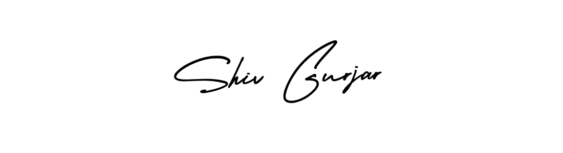 Also You can easily find your signature by using the search form. We will create Shiv Gurjar name handwritten signature images for you free of cost using AmerikaSignatureDemo-Regular sign style. Shiv Gurjar signature style 3 images and pictures png