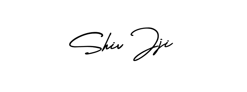 The best way (AmerikaSignatureDemo-Regular) to make a short signature is to pick only two or three words in your name. The name Shiv Jji include a total of six letters. For converting this name. Shiv Jji signature style 3 images and pictures png