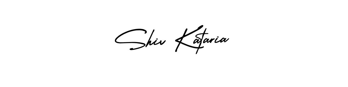 Similarly AmerikaSignatureDemo-Regular is the best handwritten signature design. Signature creator online .You can use it as an online autograph creator for name Shiv Kataria. Shiv Kataria signature style 3 images and pictures png