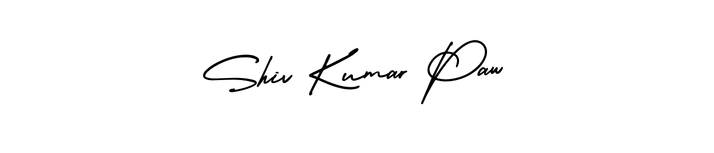 How to make Shiv Kumar Paw signature? AmerikaSignatureDemo-Regular is a professional autograph style. Create handwritten signature for Shiv Kumar Paw name. Shiv Kumar Paw signature style 3 images and pictures png