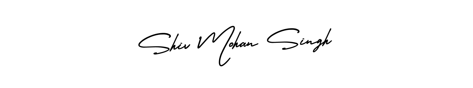 Create a beautiful signature design for name Shiv Mohan Singh. With this signature (AmerikaSignatureDemo-Regular) fonts, you can make a handwritten signature for free. Shiv Mohan Singh signature style 3 images and pictures png