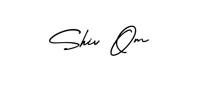 if you are searching for the best signature style for your name Shiv Om. so please give up your signature search. here we have designed multiple signature styles  using AmerikaSignatureDemo-Regular. Shiv Om signature style 3 images and pictures png