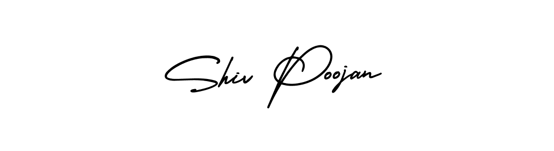 Similarly AmerikaSignatureDemo-Regular is the best handwritten signature design. Signature creator online .You can use it as an online autograph creator for name Shiv Poojan. Shiv Poojan signature style 3 images and pictures png