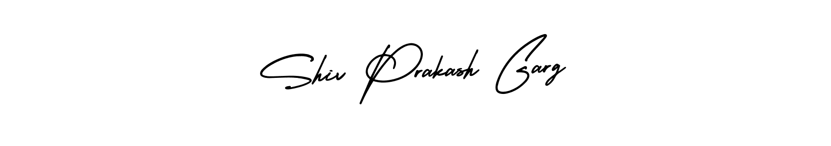 Make a beautiful signature design for name Shiv Prakash Garg. With this signature (AmerikaSignatureDemo-Regular) style, you can create a handwritten signature for free. Shiv Prakash Garg signature style 3 images and pictures png