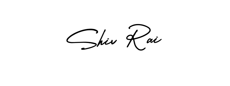 Create a beautiful signature design for name Shiv Rai. With this signature (AmerikaSignatureDemo-Regular) fonts, you can make a handwritten signature for free. Shiv Rai signature style 3 images and pictures png