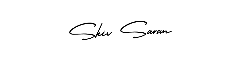 Shiv Saran stylish signature style. Best Handwritten Sign (AmerikaSignatureDemo-Regular) for my name. Handwritten Signature Collection Ideas for my name Shiv Saran. Shiv Saran signature style 3 images and pictures png