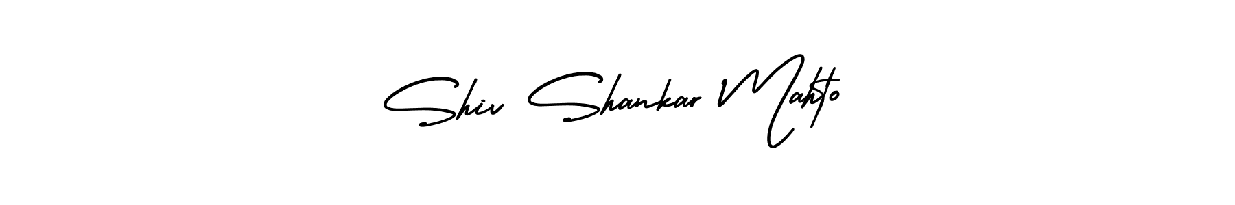 Make a beautiful signature design for name Shiv Shankar Mahto. With this signature (AmerikaSignatureDemo-Regular) style, you can create a handwritten signature for free. Shiv Shankar Mahto signature style 3 images and pictures png