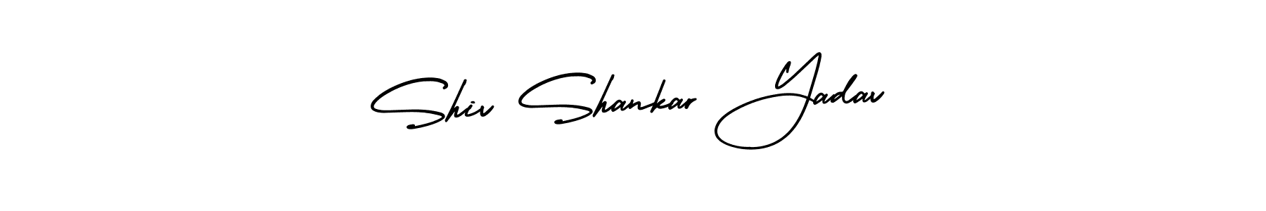 Also You can easily find your signature by using the search form. We will create Shiv Shankar Yadav name handwritten signature images for you free of cost using AmerikaSignatureDemo-Regular sign style. Shiv Shankar Yadav signature style 3 images and pictures png