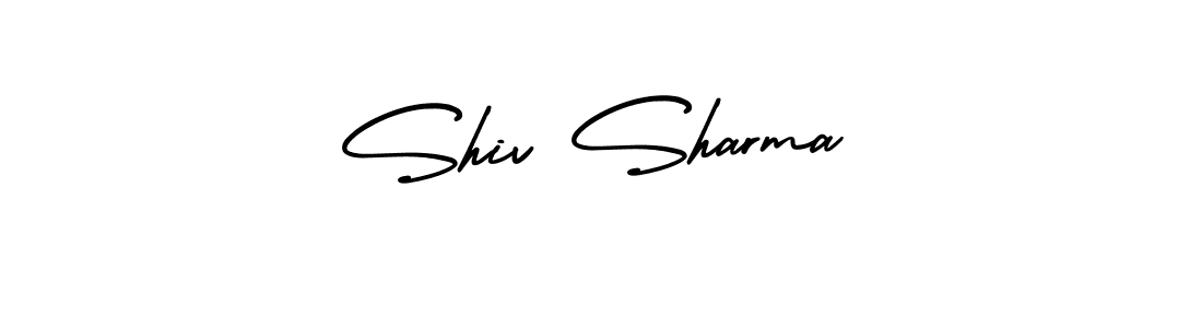 Design your own signature with our free online signature maker. With this signature software, you can create a handwritten (AmerikaSignatureDemo-Regular) signature for name Shiv Sharma. Shiv Sharma signature style 3 images and pictures png