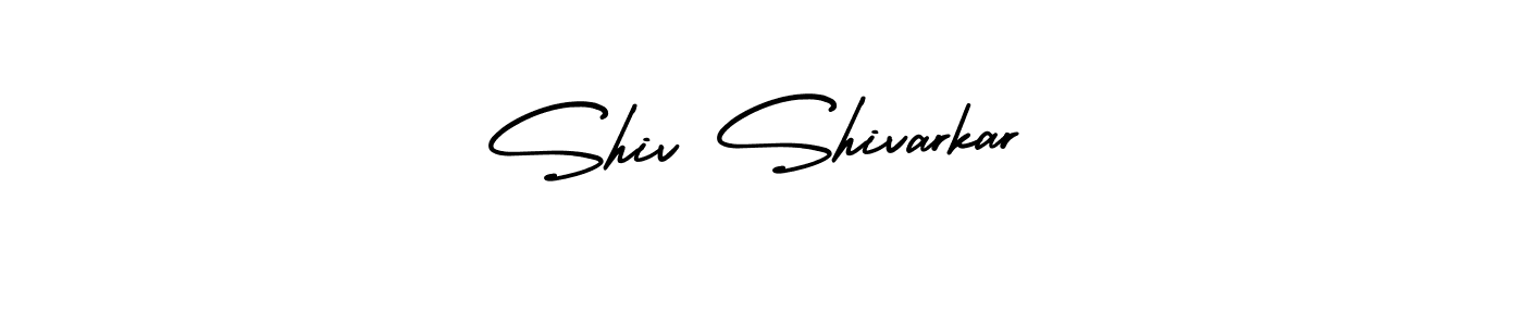 Use a signature maker to create a handwritten signature online. With this signature software, you can design (AmerikaSignatureDemo-Regular) your own signature for name Shiv Shivarkar. Shiv Shivarkar signature style 3 images and pictures png