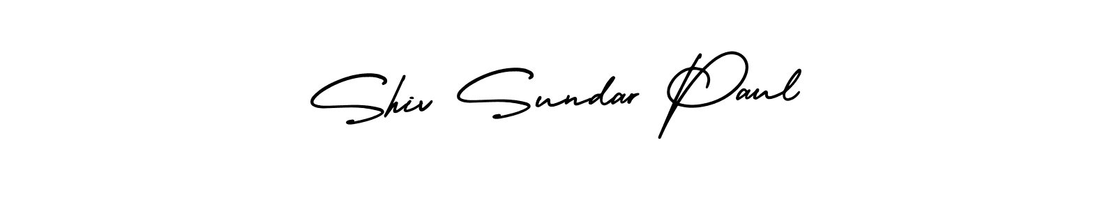 How to make Shiv Sundar Paul name signature. Use AmerikaSignatureDemo-Regular style for creating short signs online. This is the latest handwritten sign. Shiv Sundar Paul signature style 3 images and pictures png