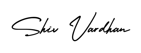 Make your name Shiv Vardhan memorable on every contract using AmerikaSignatureDemo-Regular autograph style. Instant transparent background export available. Shiv Vardhan signature style 3 images and pictures png