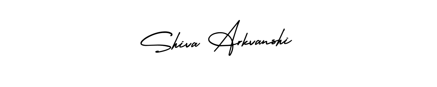 How to make Shiva Arkvanshi signature? AmerikaSignatureDemo-Regular is a professional autograph style. Create handwritten signature for Shiva Arkvanshi name. Shiva Arkvanshi signature style 3 images and pictures png