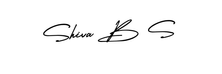 Make a beautiful signature design for name Shiva B S. Use this online signature maker to create a handwritten signature for free. Shiva B S signature style 3 images and pictures png