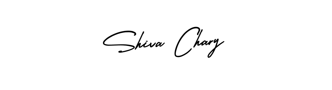 You should practise on your own different ways (AmerikaSignatureDemo-Regular) to write your name (Shiva Chary) in signature. don't let someone else do it for you. Shiva Chary signature style 3 images and pictures png