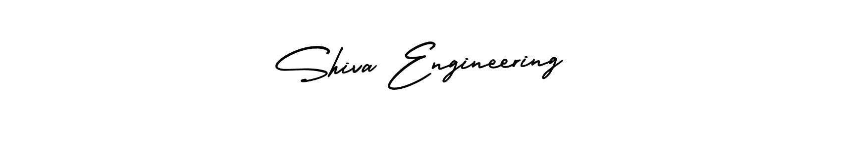 How to make Shiva Engineering signature? AmerikaSignatureDemo-Regular is a professional autograph style. Create handwritten signature for Shiva Engineering name. Shiva Engineering signature style 3 images and pictures png