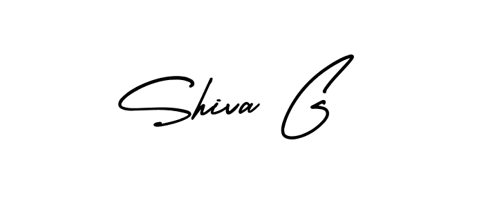 It looks lik you need a new signature style for name Shiva G. Design unique handwritten (AmerikaSignatureDemo-Regular) signature with our free signature maker in just a few clicks. Shiva G signature style 3 images and pictures png