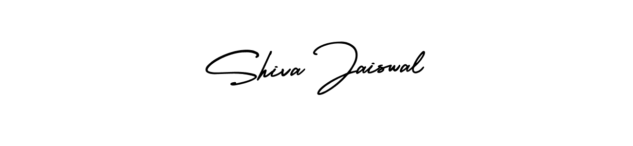 Also You can easily find your signature by using the search form. We will create Shiva Jaiswal name handwritten signature images for you free of cost using AmerikaSignatureDemo-Regular sign style. Shiva Jaiswal signature style 3 images and pictures png