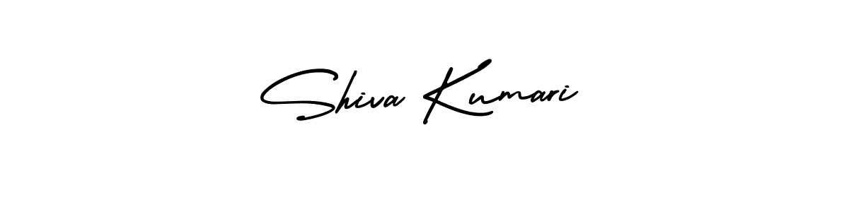Shiva Kumari stylish signature style. Best Handwritten Sign (AmerikaSignatureDemo-Regular) for my name. Handwritten Signature Collection Ideas for my name Shiva Kumari. Shiva Kumari signature style 3 images and pictures png