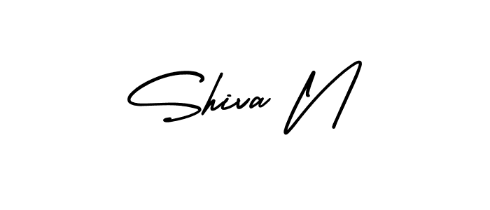 Make a beautiful signature design for name Shiva N. Use this online signature maker to create a handwritten signature for free. Shiva N signature style 3 images and pictures png