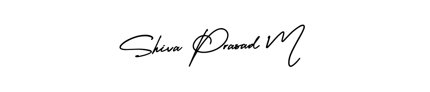 See photos of Shiva Prasad M official signature by Spectra . Check more albums & portfolios. Read reviews & check more about AmerikaSignatureDemo-Regular font. Shiva Prasad M signature style 3 images and pictures png