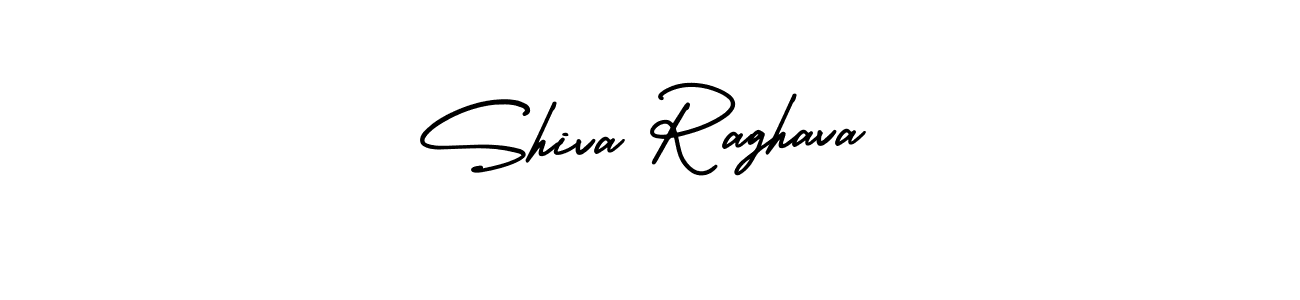 Make a beautiful signature design for name Shiva Raghava. With this signature (AmerikaSignatureDemo-Regular) style, you can create a handwritten signature for free. Shiva Raghava signature style 3 images and pictures png