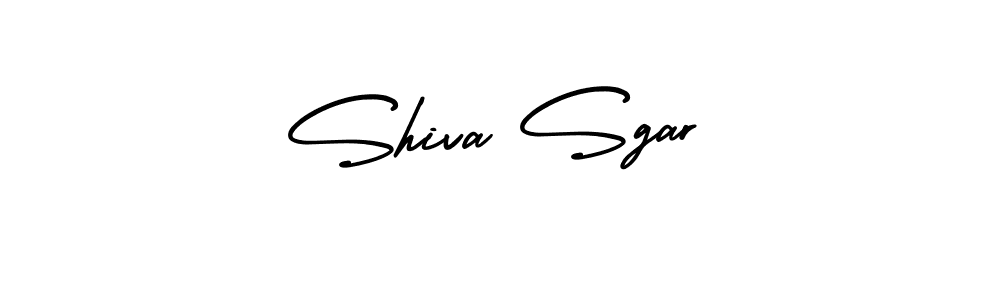 How to make Shiva Sgar signature? AmerikaSignatureDemo-Regular is a professional autograph style. Create handwritten signature for Shiva Sgar name. Shiva Sgar signature style 3 images and pictures png