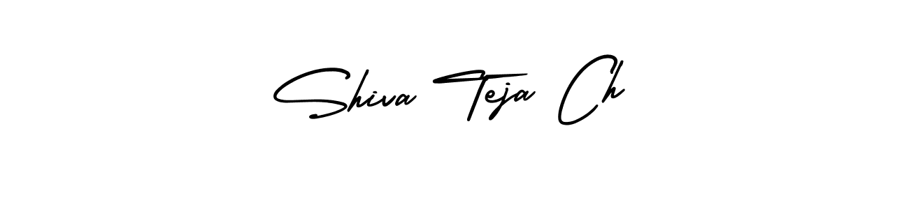 This is the best signature style for the Shiva Teja Ch name. Also you like these signature font (AmerikaSignatureDemo-Regular). Mix name signature. Shiva Teja Ch signature style 3 images and pictures png