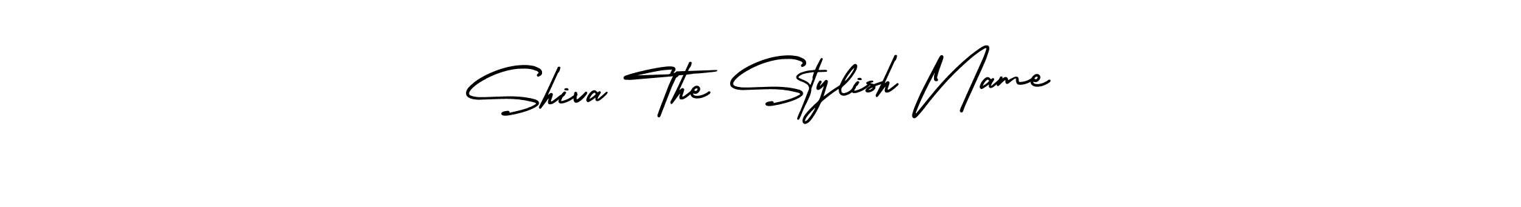 Also we have Shiva The Stylish Name name is the best signature style. Create professional handwritten signature collection using AmerikaSignatureDemo-Regular autograph style. Shiva The Stylish Name signature style 3 images and pictures png