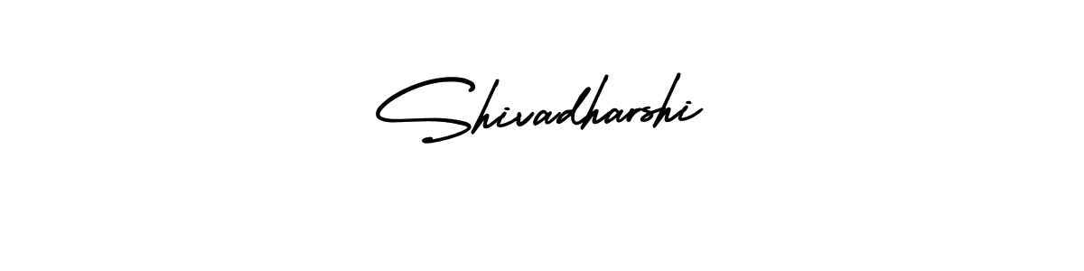 How to make Shivadharshi name signature. Use AmerikaSignatureDemo-Regular style for creating short signs online. This is the latest handwritten sign. Shivadharshi signature style 3 images and pictures png