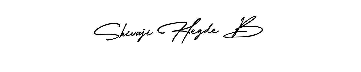 Make a beautiful signature design for name Shivaji Hegde B. Use this online signature maker to create a handwritten signature for free. Shivaji Hegde B signature style 3 images and pictures png