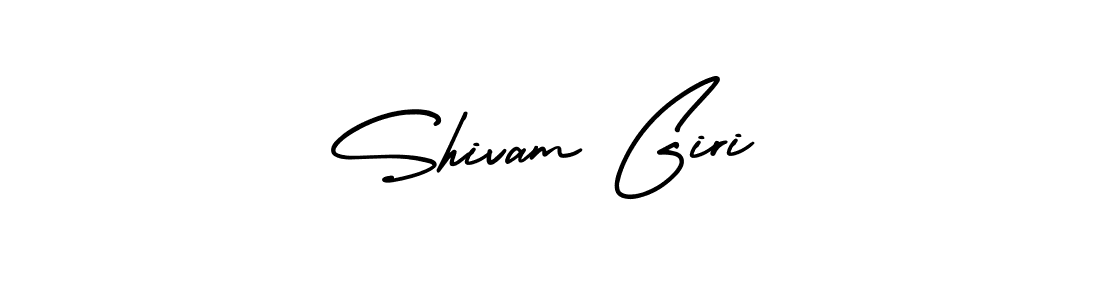 How to make Shivam Giri signature? AmerikaSignatureDemo-Regular is a professional autograph style. Create handwritten signature for Shivam Giri name. Shivam Giri signature style 3 images and pictures png