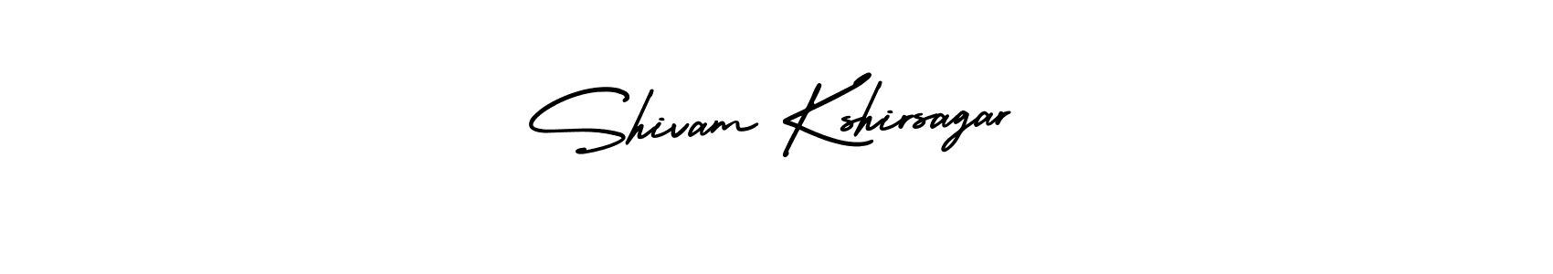 Design your own signature with our free online signature maker. With this signature software, you can create a handwritten (AmerikaSignatureDemo-Regular) signature for name Shivam Kshirsagar. Shivam Kshirsagar signature style 3 images and pictures png