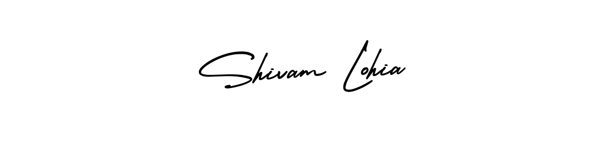 It looks lik you need a new signature style for name Shivam Lohia. Design unique handwritten (AmerikaSignatureDemo-Regular) signature with our free signature maker in just a few clicks. Shivam Lohia signature style 3 images and pictures png