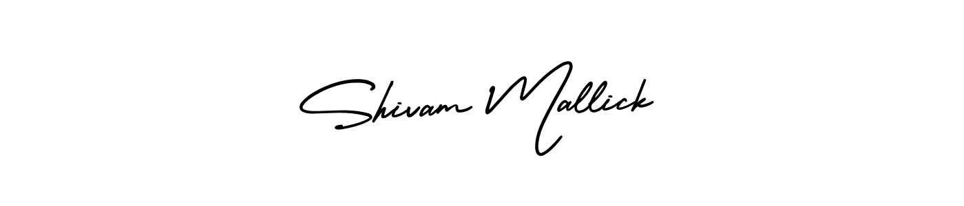 Best and Professional Signature Style for Shivam Mallick. AmerikaSignatureDemo-Regular Best Signature Style Collection. Shivam Mallick signature style 3 images and pictures png