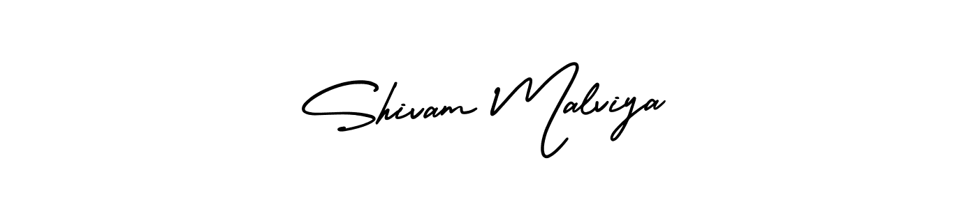Make a beautiful signature design for name Shivam Malviya. Use this online signature maker to create a handwritten signature for free. Shivam Malviya signature style 3 images and pictures png