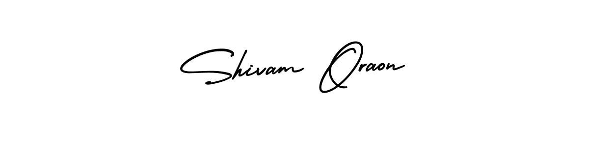 Create a beautiful signature design for name Shivam Oraon. With this signature (AmerikaSignatureDemo-Regular) fonts, you can make a handwritten signature for free. Shivam Oraon signature style 3 images and pictures png