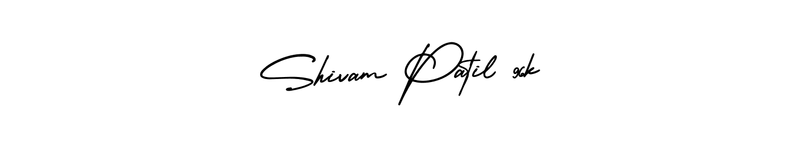 Use a signature maker to create a handwritten signature online. With this signature software, you can design (AmerikaSignatureDemo-Regular) your own signature for name Shivam Patil 96k. Shivam Patil 96k signature style 3 images and pictures png